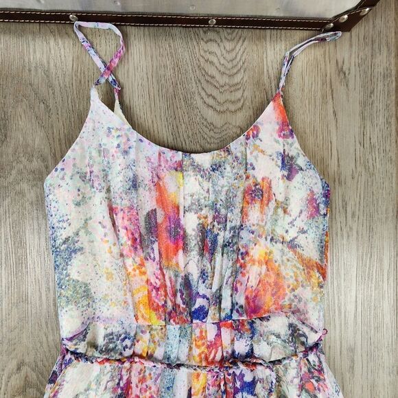 Charlie Jade 100% Silk Maxi Dress size XS - Picture 5 of 7